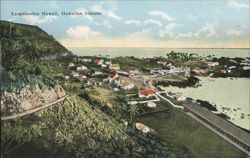 Laupahoehoe, Hawaii: Panoramic Coastal Village View Postcard