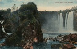 Peepee Falls, Hilo, Hawaii Postcard Postcard Postcard