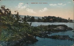 Reed's Bay, Hilo, Hawaii with Gazebo Postcard Postcard Postcard