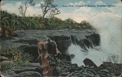 Lava Flow at Kilauea Volcano, Hawaiian Islands Hawai‘i Volcanoes National Park Postcard Postcard Postcard