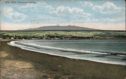 Hilo Bay and Mauna Kea Volcano, Hawaiian Islands Postcard Postcard Postcard