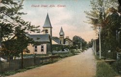 Church Street in Hilo, Hawaii Postcard