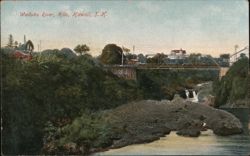 Wailuku River Bridge & Waterfall, Hilo, Hawaii Postcard Postcard Postcard