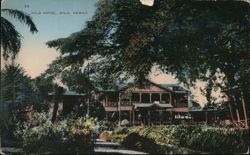 Hilo Hotel, Tropical Hawaiian Hospitality Postcard Postcard Postcard