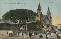 Catholic Church, Hilo, Hawaii Postcard Postcard Postcard