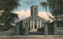 Kawaiiahao Church, Honolulu Hawaii Postcard Postcard Postcard