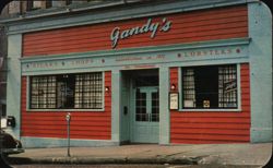 Gandy's, 203 Cherry St Postcard