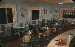 Kaffeestugan Swedish Coffee Shop Interior, Jamestown NY New York Wm. 1. Siegfried Postcard Postcard Postcard