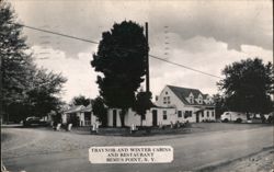 Traynor and Winter Cabins and Restaurant, Bemus Point, NY New York Postcard Postcard Postcard