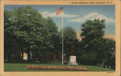 Fenton Memorial Park, Jamestown NY New York Postcard Postcard Postcard