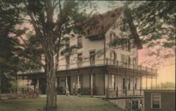 Lakeside Hotel, Point Chautauqua, New York Postcard Postcard Postcard