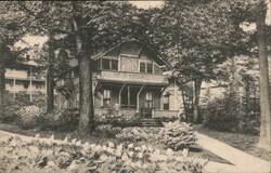 Miller Cottage, Summer Home of Mrs. Thomas A. Edison, Chautauqua, NY New York Postcard Postcard Postcard