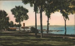 Chautauqua Lake View from Promenade, NY Postcard