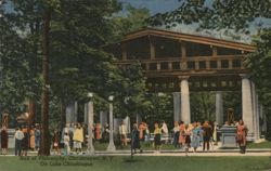 Hall of Philosophy, Chautauqua Institution Postcard