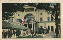 Pier Ball Room, Celoron Park, Jamestown, NY Postcard