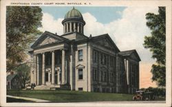 Chautauqua County Courthouse, Mayville, NY New York Postcard Postcard Postcard