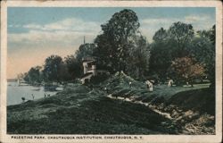 Palestine Park, Chautauqua Institution New York Postcard Postcard Postcard