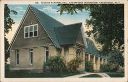 Higgins Memorial Hall, Chautauqua Institution Postcard