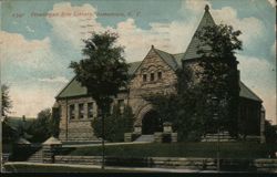 Prendergast Free Library, Jamestown, NY Postcard