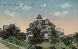 John Galloway Residence, Jamestown, NY New York Postcard Postcard Postcard