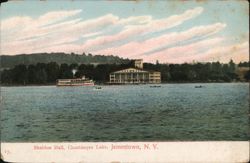 Sheldon Hall on Chautauqua Lake, Jamestown NY New York Postcard Postcard Postcard