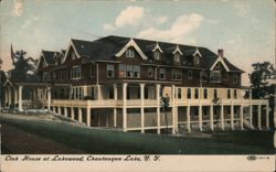 Lakewood Club House, Chautauqua Lake, NY Postcard