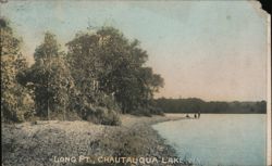 Long Point on Chautauqua Lake, New York Postcard