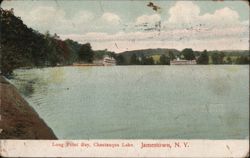 Long Point Bay Steamboats on Chautauqua Lake, Jamestown NY New York Postcard Postcard Postcard