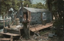 Hermit of Chautauqua Lake Postcard