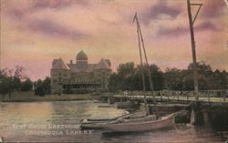 Kent House at Lakewood on Chautauqua Lake, New York Postcard