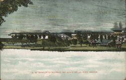 Celoron Shore View of Chautauqua Lake, NY Postcard