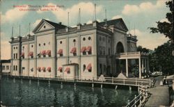 Summer Theatre, Celoron Park, Chautauqua Lake Postcard