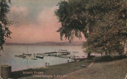 Bemus Point Boats and Docks, Chautauqua Lake, NY New York Postcard Postcard Postcard