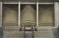 Massey Memorial Organ, Chautauqua Institution Postcard