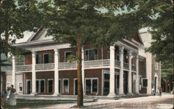 Public Building, Assembly Grounds, Chautauqua Lake, NY Postcard