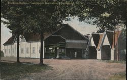 Chautauqua Institution Traction Station Trolleys & Streetcars Postcard Postcard Postcard