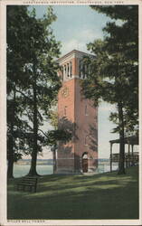 Miller Bell Tower at Chautauqua Institution, New York Postcard Postcard Postcard