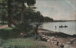 Along the North Shore, Chautauqua Institution Postcard