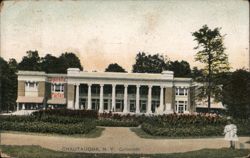 Chautauqua NY Colonnade, Spirella Corset Parlor New York Postcard Postcard Postcard