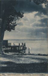 Early Morning on Chautauqua Lake New York Postcard Postcard Postcard