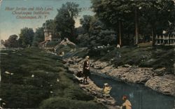 River Jordan and Holy Land Model, Chautauqua Institution, NY Postcard