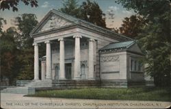 Hall of Christ, Chautauqua Institution Postcard