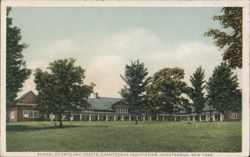 School of Arts and Crafts, Chautauqua Institution New York Postcard Postcard Postcard