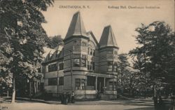 Kellogg Hall, Chautauqua Institution Postcard