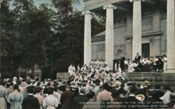 Service of Approach to the Hall of Christ, Chautauqua Institution New York Postcard Postcard Postcard