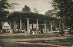 Hall of Philosophy, Chautauqua Institution Universities Postcard Postcard Postcard