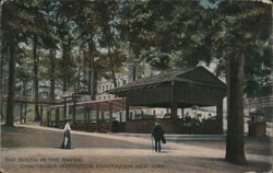 The Booth in the Ravine, Chautauqua Institution Postcard