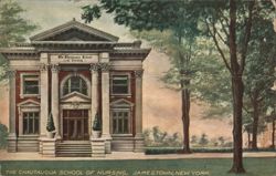 Chautauqua School of Nursing, Jamestown, New York Postcard