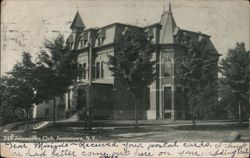 Jamestown Club Building, Jamestown, NY New York 1907 Jamestown Exposition Postcard Postcard Postcard