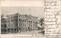 YMCA Building, Jamestown, New York Postcard